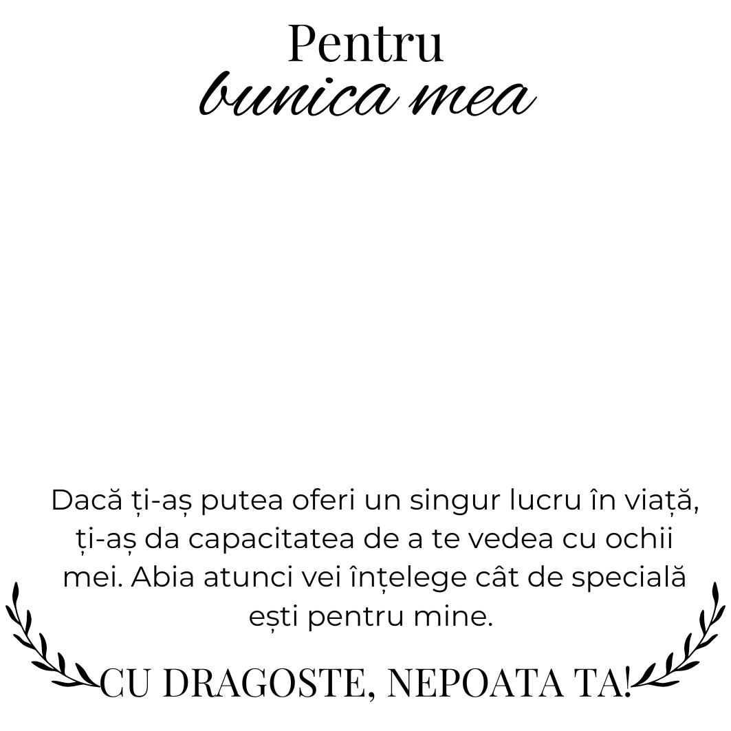 Colier din argint Amore pentru bunicǎ