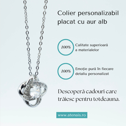 Colier din argint Amore pentru iubita