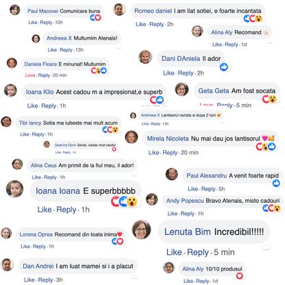Colier Amore pentru iubita placat cu aur alb I